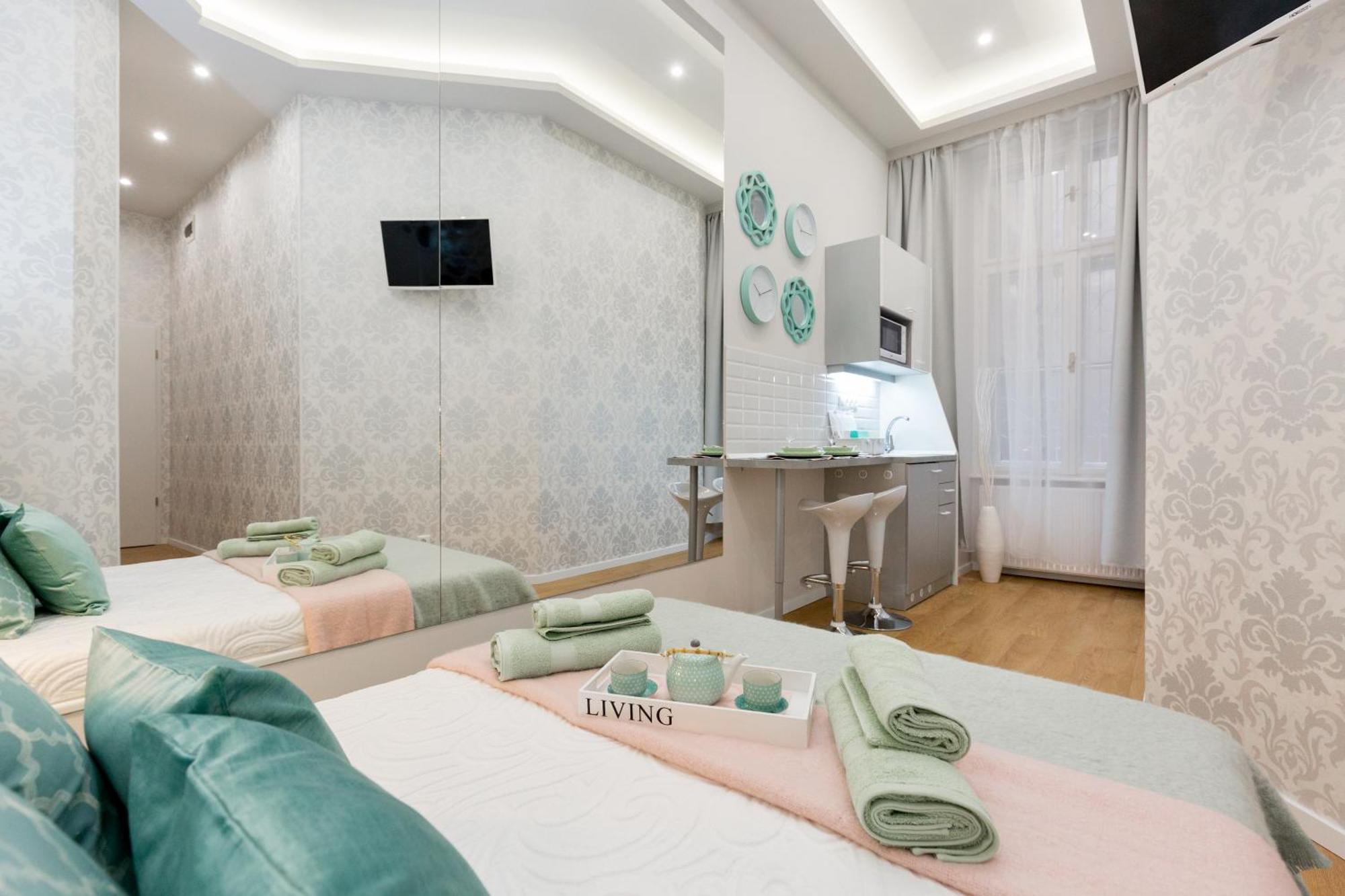 K4 Studio Apartments Budapest Exteriör bild